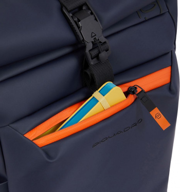 Рюкзак Piquadro Corner 2.0 CA6291C2OW/VE роллтоп зеленый полиуретан/полиэстер