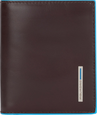 Портмоне Piquadro Blue Square PU5964B2R/MO коричневый натур.кожа