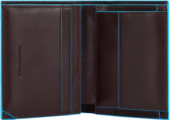 Портмоне Piquadro Blue Square PU5964B2R/MO коричневый натур.кожа