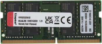 Память DDR4 32GB 3200MHz Kingston  KVR32S22D8/32