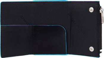 Чехол для кредитных карт Piquadro Blue Square PP5585B2BLR/N черный натур.кожа