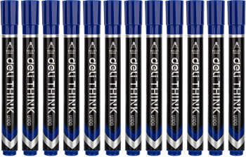 Набор маркеров перманентных Deli  EU10030-P