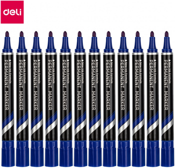 Набор маркеров перманентных Deli  EU10030-P