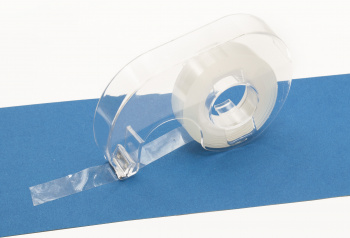 Клейкая лента двухсторонняя Silwerhof прозрачная шир.12мм дл.12.7м полипропилен на диспенсере