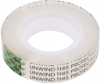 Клейкая лента двухсторонняя Silwerhof прозрачная шир.12мм дл.12.7м полипропилен спайка (упак.:8шт)