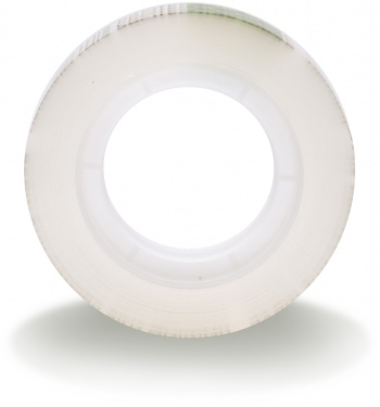 Клейкая лента двухсторонняя Silwerhof прозрачная шир.12мм дл.12.7м полипропилен спайка (упак.:8шт)