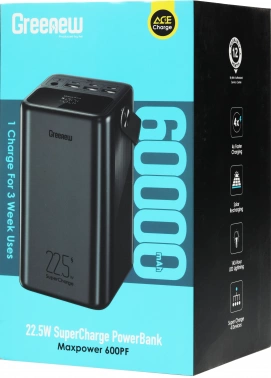 Мобильный аккумулятор Itel  Maxpower 600PF