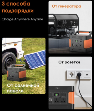 Мобильный аккумулятор Itel  Solar Generator 600(ISG-65)