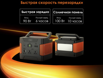 Мобильный аккумулятор Itel  Solar Generator 600(ISG-65)