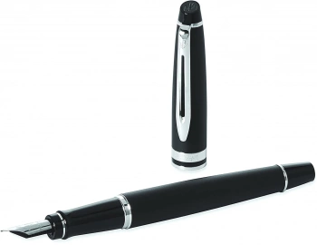 Ручка перьев. Waterman Expert 3 (S0951860) Matte Black CT M сталь нержавеющая подар.кор.