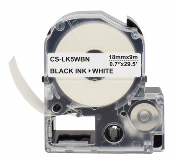 Картридж ленточный Cactus CS-LK5WBN