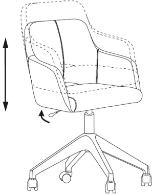Кресло Бюрократ  CH-380GL