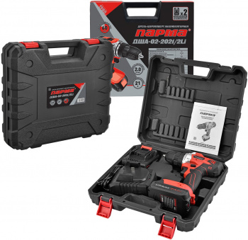 Дрель-шуруповерт Парма ДША-02-2021/2Li