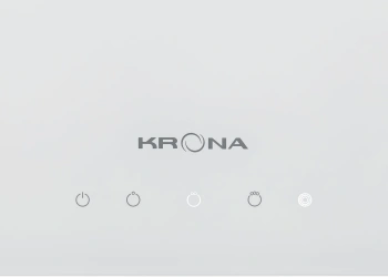 Вытяжка каминная Krona Clementina 600 white S