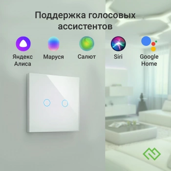 Умный выключатель Digma  DiSwitch 2p