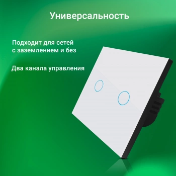 Умный выключатель Digma  DiSwitch 2p