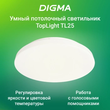Умный светильник Digma  TopLight TL25