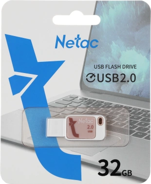 Флеш Диск Netac 32Gb UA31