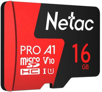 Флеш карта microSDHC 16GB Netac  NT02P500PRO-016G-S