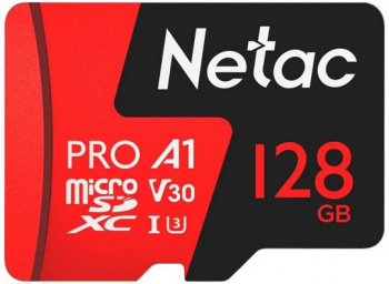 Флеш карта microSDXC 128GB Netac  NT02P500PRO-128G-S