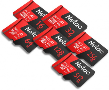 Флеш карта microSDXC 128GB Netac  NT02P500PRO-128G-S