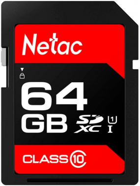Флеш карта SDXC 64GB Netac  NT02P600STN-064G-R