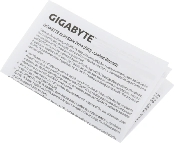Накопитель SSD Gigabyte PCIe 3.0 x4 500GB G325E500G