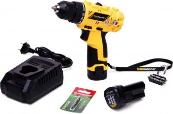 Дрель-шуруповерт Hanskonner HCD1230R