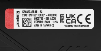 Память DDR5 32GB 5600MHz Kingston  KF556C36BBE-32