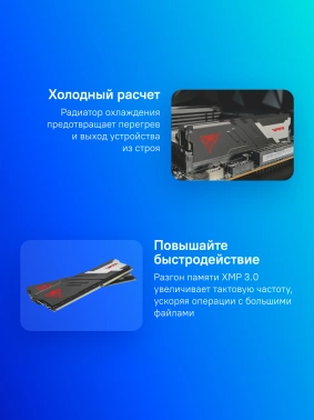 Память DDR5 2x32GB 5600MHz Patriot  PVV564G560C40K