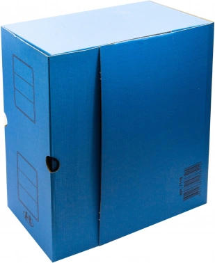 Короб архивный Silwerhof микрогофрокартон корешок 150мм синий (упак.:3шт)