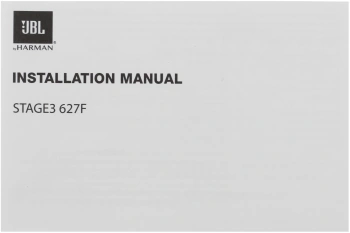 Колонки автомобильные JBL Stage3 627F