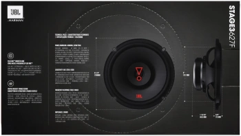 Колонки автомобильные JBL Stage3 627F