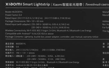 Умная светодиодная лента Xiaomi  Smart Lightstrip EU