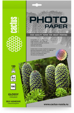 Фотобумага Cactus CS-GSA4130100