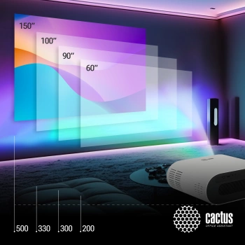 Проектор Cactus CS-PRO.01WT.Full HD