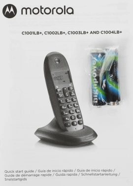 Р/Телефон Dect Motorola C1001LB+