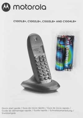 Р/Телефон Dect Motorola C1001LB+