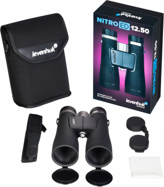 Бинокль Levenhuk 12-12x 50мм Nitro ED 81944