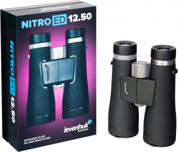 Бинокль Levenhuk 12-12x 50мм Nitro ED 81944