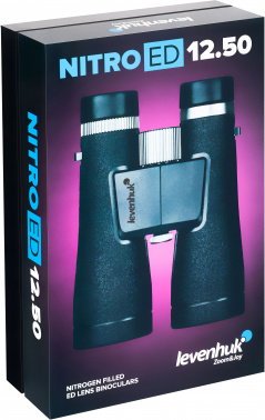 Бинокль Levenhuk 12-12x 50мм Nitro ED 81944