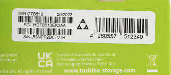 Жесткий диск Toshiba USB3.0 1TB HDTB510EK3AA