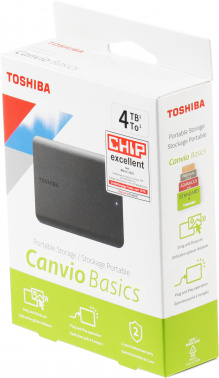 Жесткий диск Toshiba USB3.0 4TB HDTB540EK3CA