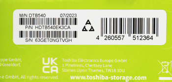 Жесткий диск Toshiba USB3.0 4TB HDTB540EK3CA