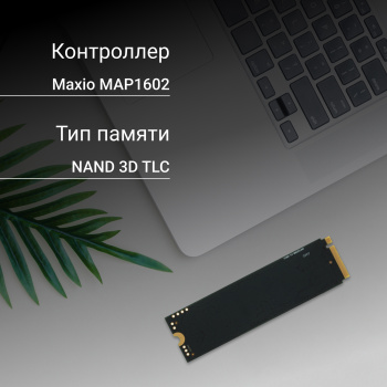 Накопитель SSD Digma PCIe 4.0 x4 512GB DGSM4512GM63T