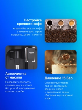 Кофемашина Philips Series 1200 EP1223/00