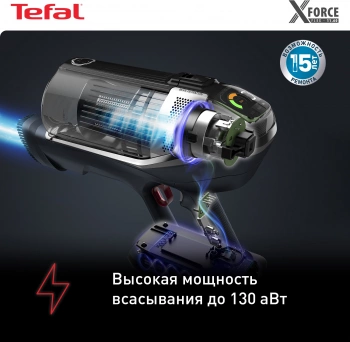 Пылесос ручной Tefal X-Force Flex 11.60 Aqua TY9890WO