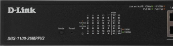Коммутатор D-Link  DGS-1100-26MPPV2/A3A
