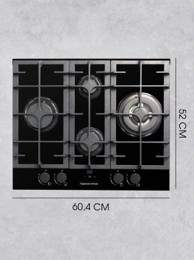 Газовая варочная поверхность Zigmund & Shtain Style MN 195.61 B