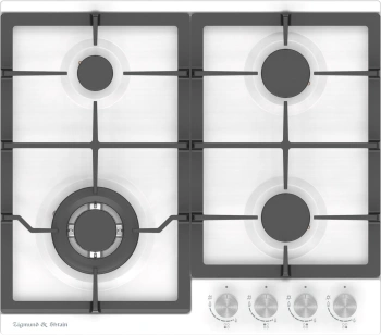 Газовая варочная поверхность Zigmund & Shtain Sabaf G 14.6 W